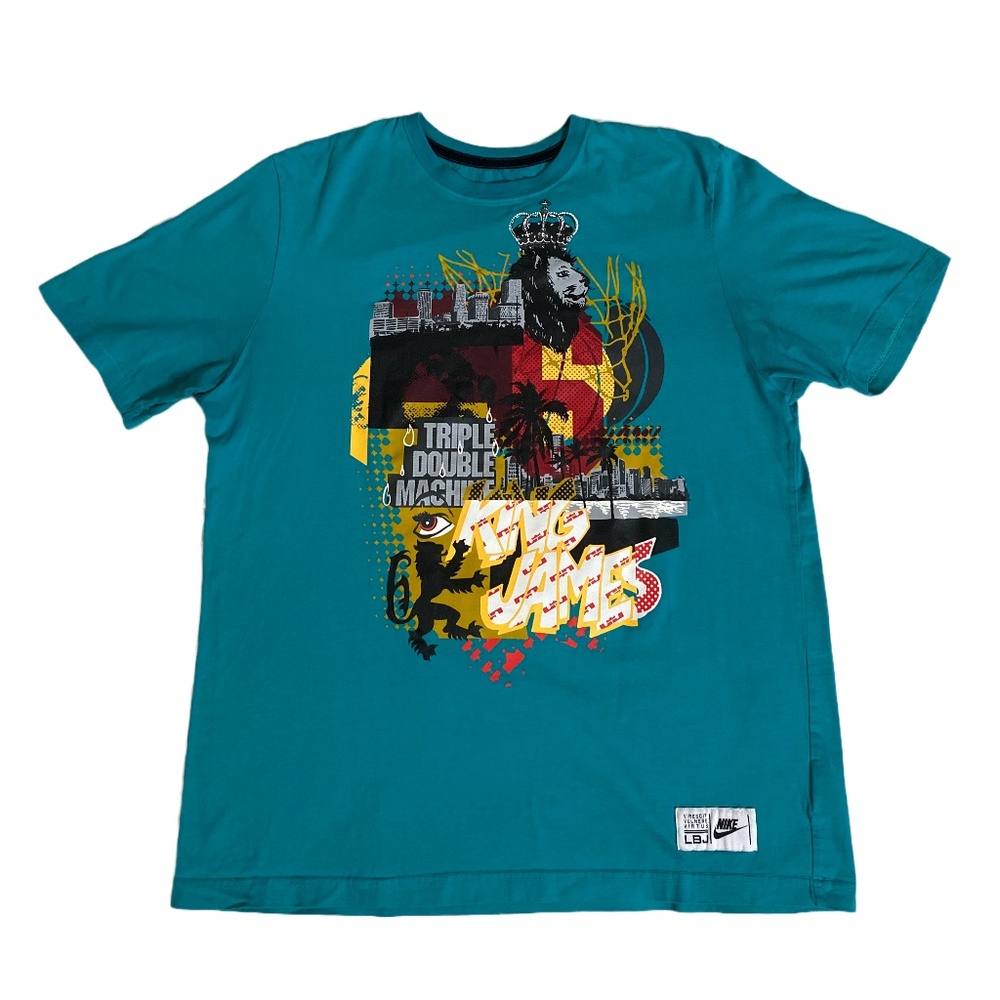 Nike Lebron Turquoise T-Shirt